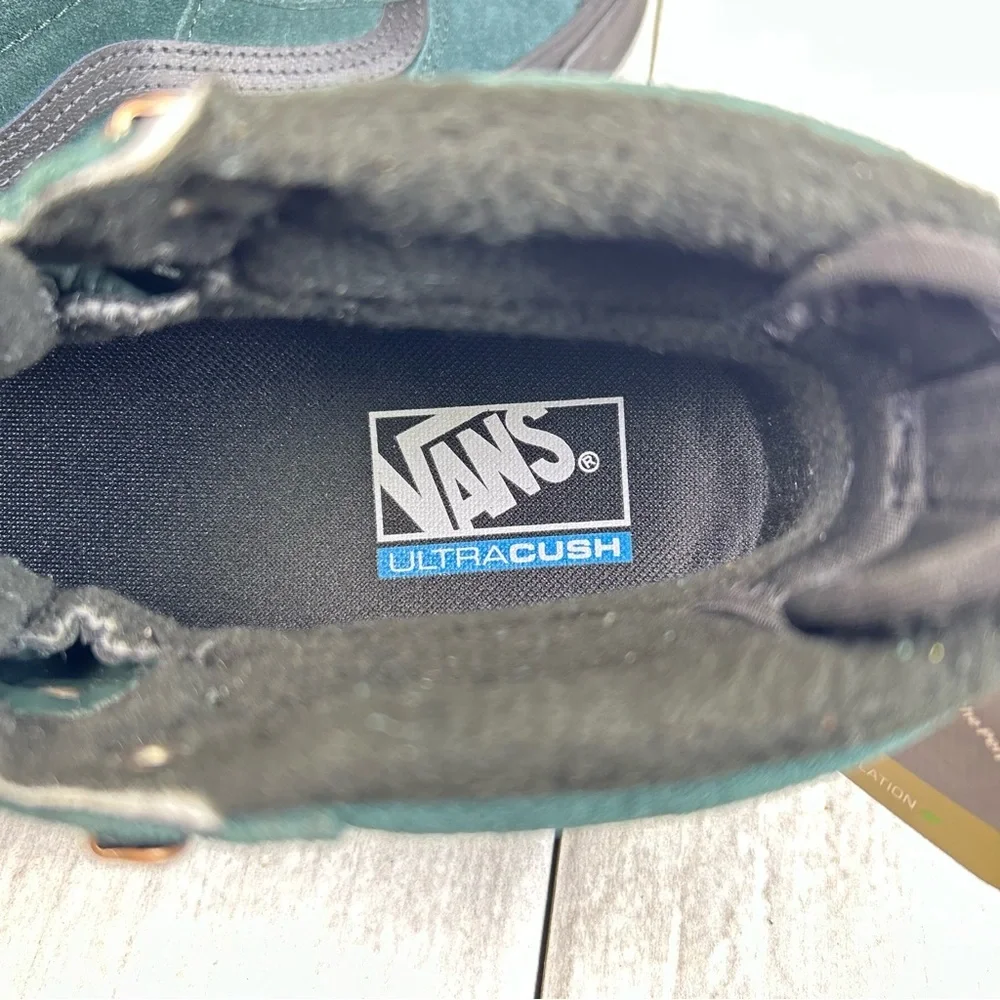 NEW Vans MTE SK8-Hi Scarab Green Waterproof Sneaker Boot Women’s Sizes 9 - Picture 9 of 11
